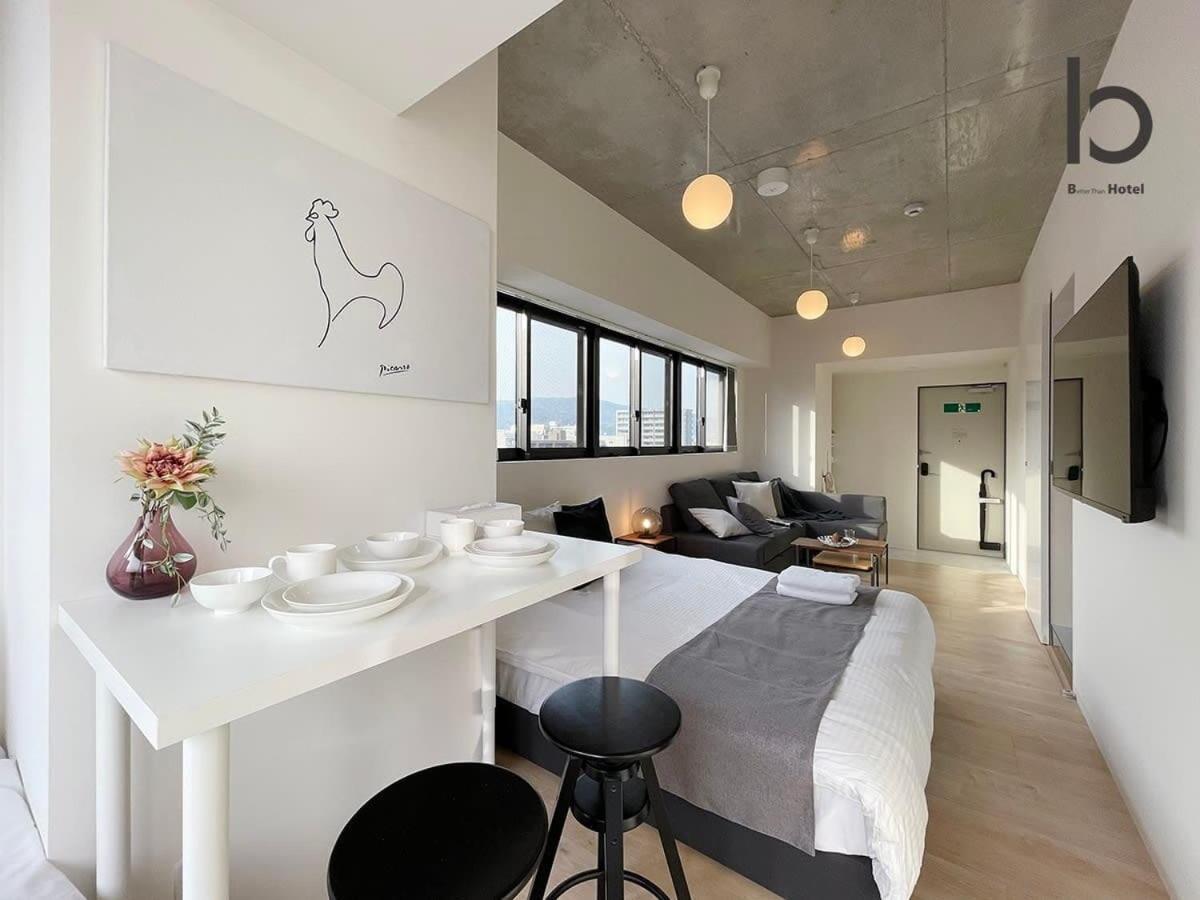 Bhotel Nekoyard - Secure Studio, Walkable To Peace Park & Downtown 히로시마 외부 사진